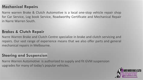 logbook service narre warren|Car Service & Repairs Narre Warren .